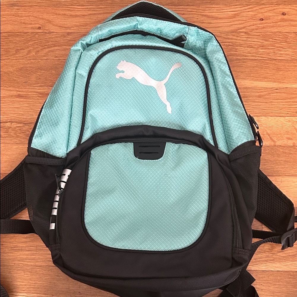 Puma Men's Mint and Black Backpack